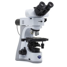 Microscope Trinocular (Split ratio: 50/50)  30° inclined; 360° rotating. Eyepieces: WF10X/22 B-510METR Optika Italy